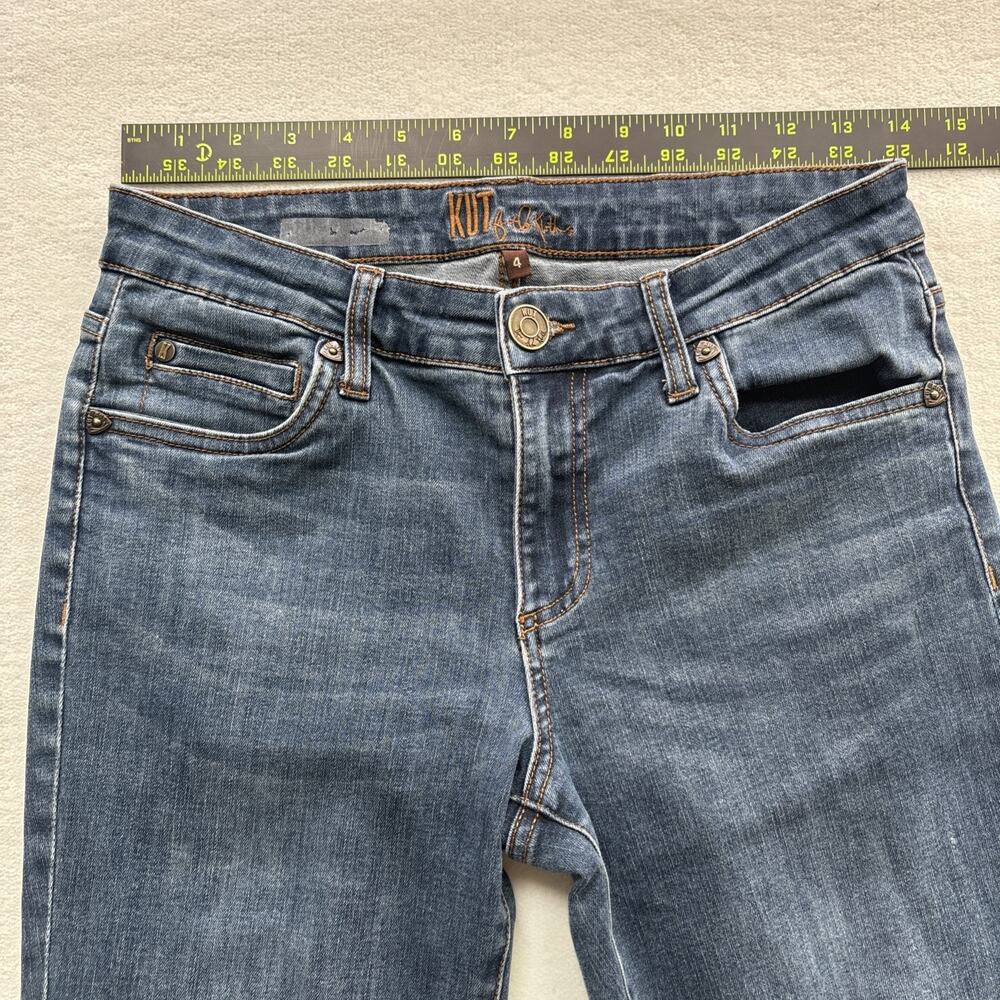 Kut From The Kloth Katy Boyfriend Womens Size 4 Jeans Medium‎ Wash Preppy - Picture 5 of 11